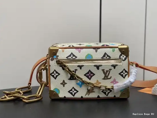 Cheap VUITTON SOFT MINI LOUIS TRUNK-18.5*13*8cm 0701